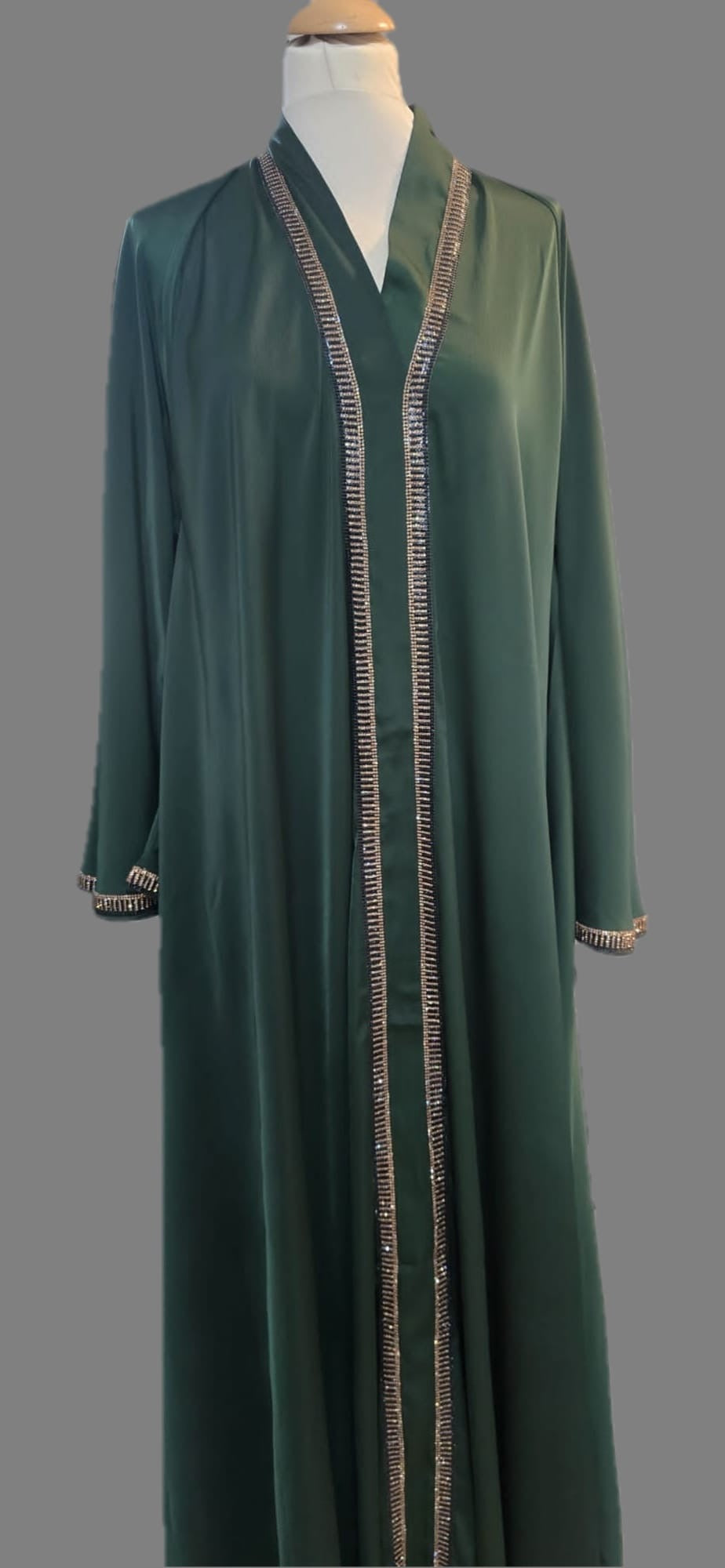 Emerald Elegance Abaya