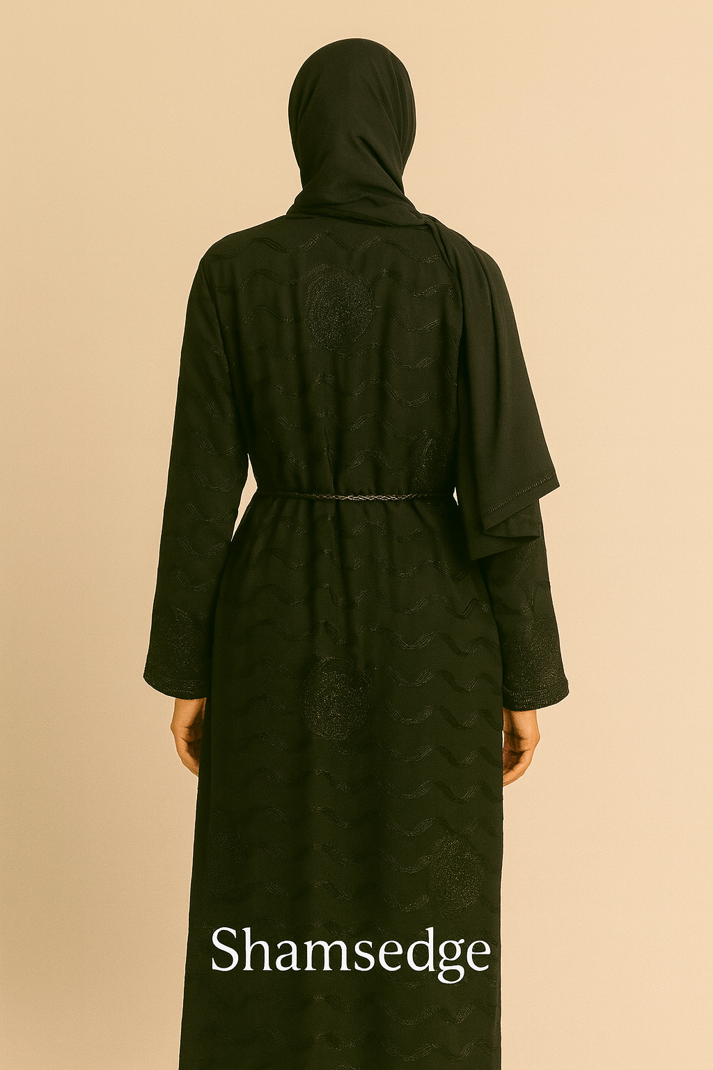 Midnight Wave Abaya
